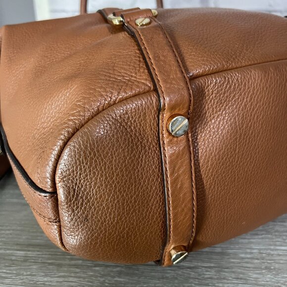 Michael Kors Bedford legacy medium convertible satchel bag leather - Picture 3 of 5